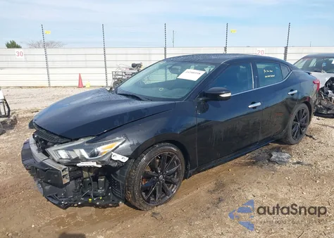 2017 Nissan Maxima 3.5 Sr z USA, uszkodzony, nr VIN 1N4AA6APXHC380447